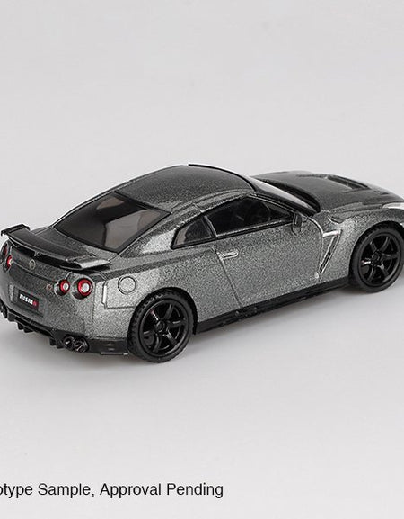 MINI GT #1089 NISSAN GT-R 2013 Dark Metal Gray  (NISMO R35 CRS Ver)