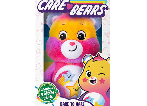 Load image into Gallery viewer, Care Bears Basic Fun 14 inch Soft Plush Toy - Dare To Care Bear
