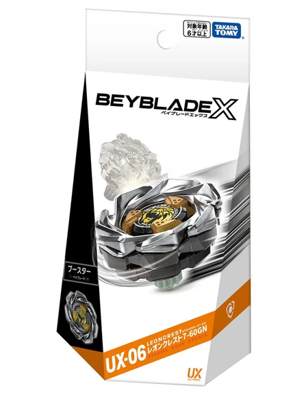 Takara Tomy Beyblade X Booster UX-06 Leon Crest 7-60GN