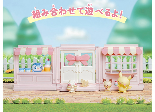 Load image into Gallery viewer, Takara Tomy Pokemon - Pokepeace Collection House ~Sweets shop~ (Full set of 6)
