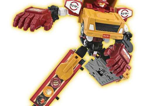 Load image into Gallery viewer, Takara Tomy Tomica Joblabor JB12 Foodblabor Sushiro Ad Transforming Truck
