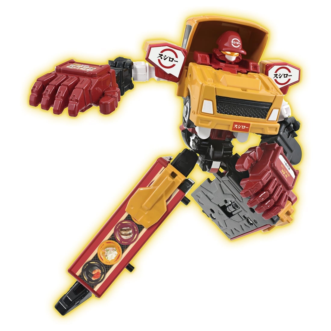 Takara Tomy Tomica Joblabor JB12 Foodblabor Sushiro Ad Transforming Truck