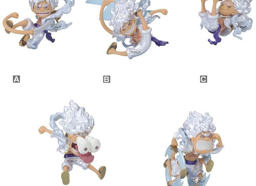 Load image into Gallery viewer, Banpresto ONE PIECE WCF MONKEY.D.LUFFY GEAR5 SPECIAL-METALLIC COLOR Full Set 5
