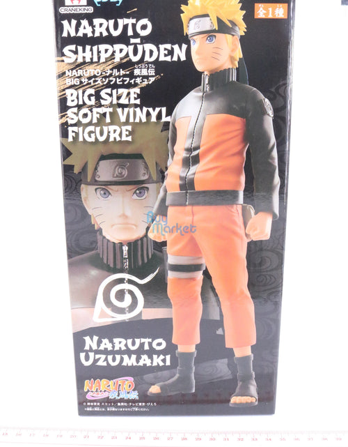Load image into Gallery viewer, Banpresto Naruto Uzumaki Shippuden Big Size Vinyl Figure Model 27 cm tall
