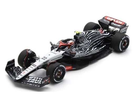 Sparky 1/64 Alpha Tauri AT04 No.22 Scuderia Las Vegas GP2023 - Yuko Tsunoda