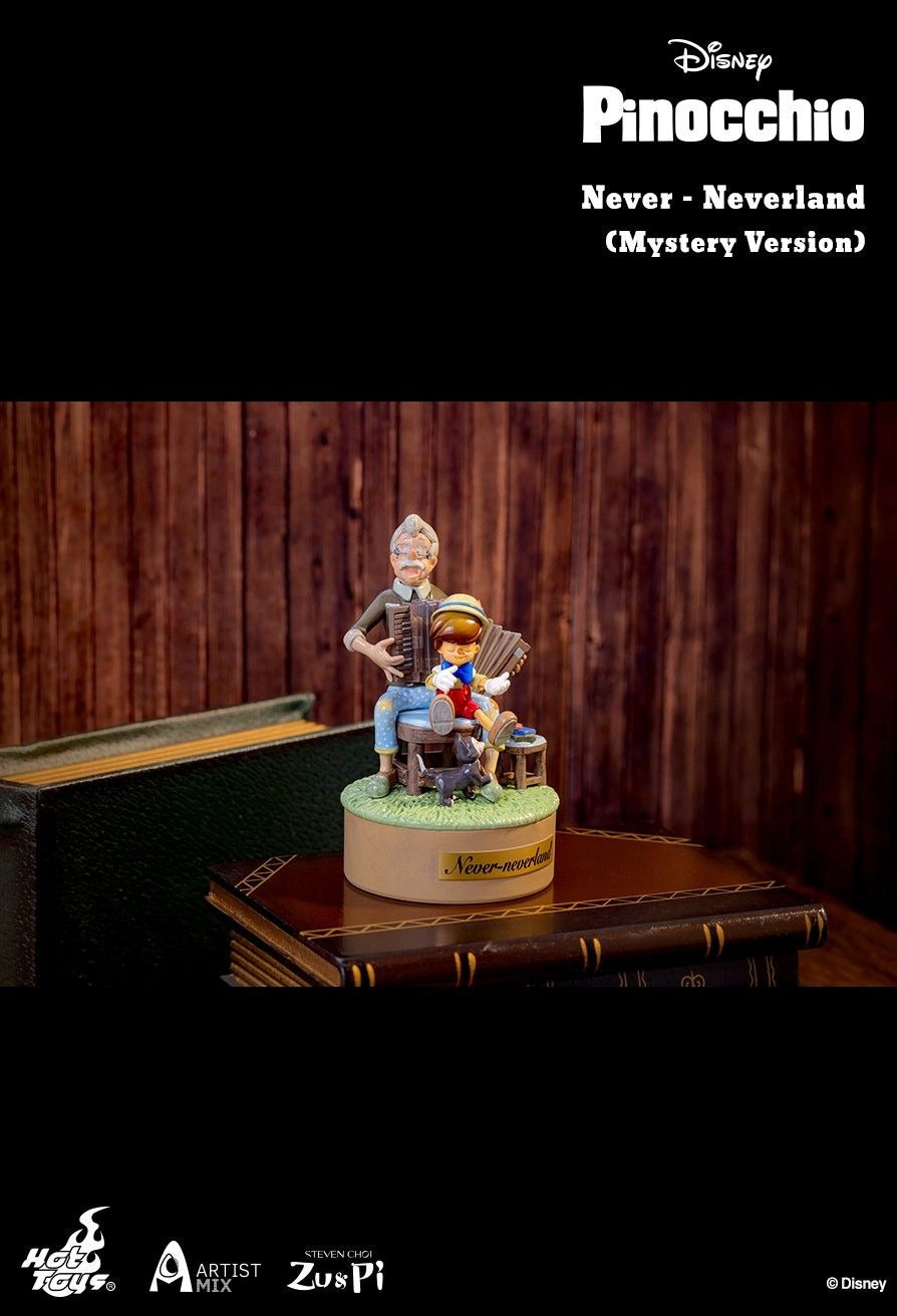 Hot Toys Disney Pinocchio Fantasy Heart Song Artist Mix Collectibles Full set 6