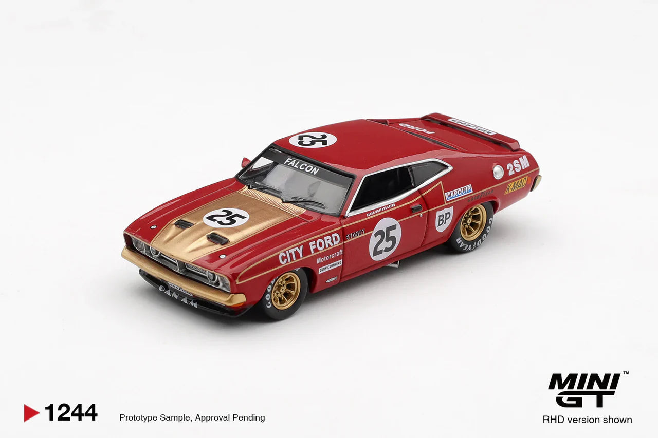 (Pre-order) Mini GT #1244 Ford XB Falcon GT #25 1975 Bathurst 1000 Australia Ex.