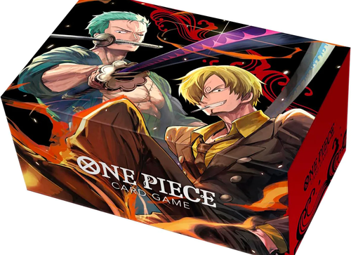 Load image into Gallery viewer, Bandai ONE PIECE CARD GAME Official Storage  Box Zoro &amp; Sanji

