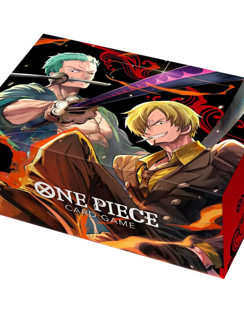 Load image into Gallery viewer, Bandai ONE PIECE CARD GAME Official Storage  Box Zoro &amp; Sanji
