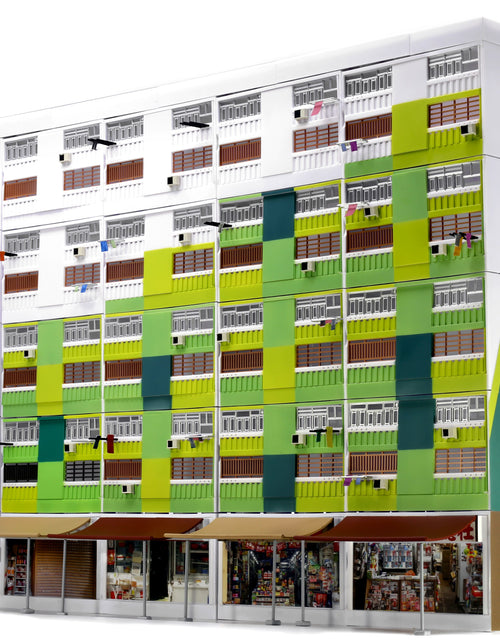 Load image into Gallery viewer, Tiny City Hong Kong # Bd22 Nam Shan Estate Diorama Model
