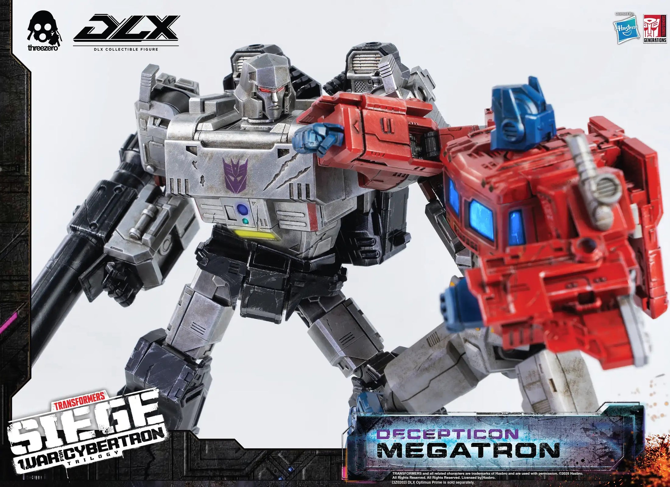 Threezero Transformers: War For Cybertron Trilogy DLX Megatron
