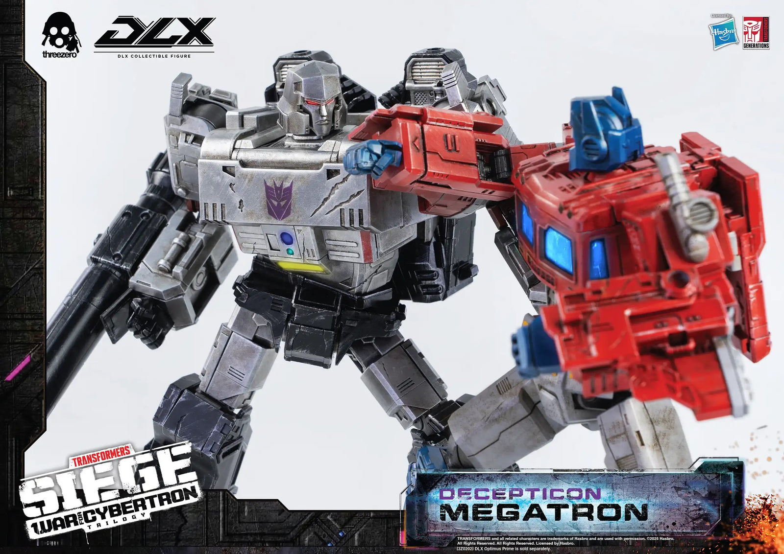 Threezero Transformers: War For Cybertron Trilogy DLX Megatron