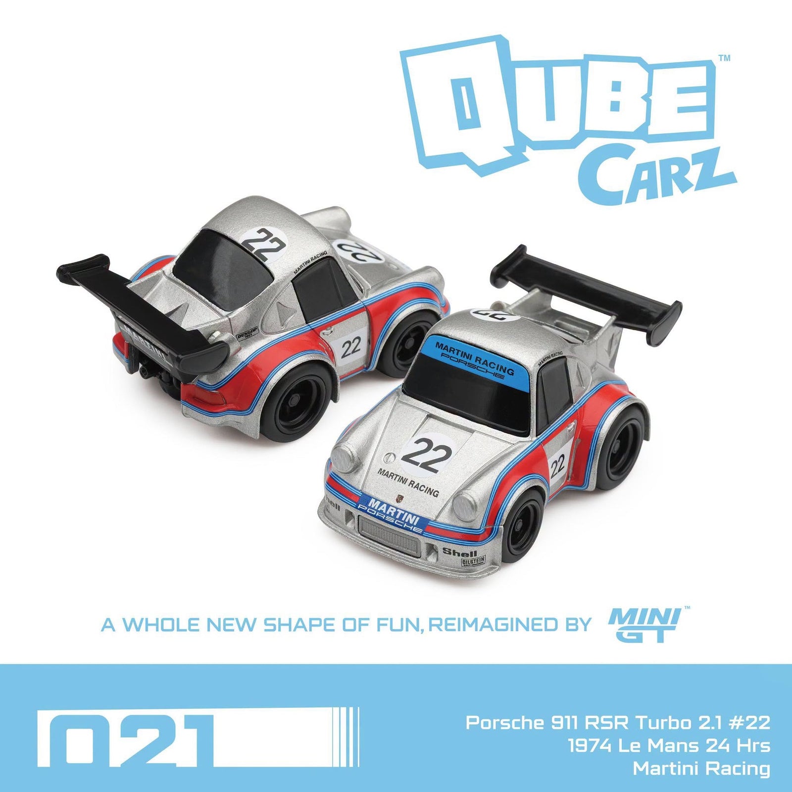 (Pre-order) Mini GT QubeCarz Series 4 #016-021 Full Set of 6 Model Car Set