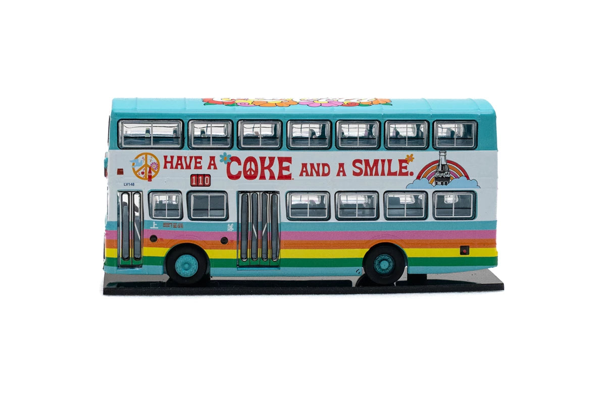 Tiny City Diecast Model Car CMB Leyland Victory Mk2 Duple MetSec (110) Coca-Cola