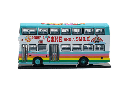 Load image into Gallery viewer, Tiny City Diecast Model Car CMB Leyland Victory Mk2 Duple MetSec (110) Coca-Cola
