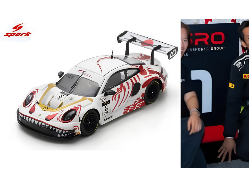 (Pre-order) Spark 1/64 Porsche GT3 R No.8 AO Racing Winner Suzuka 1000km 2026