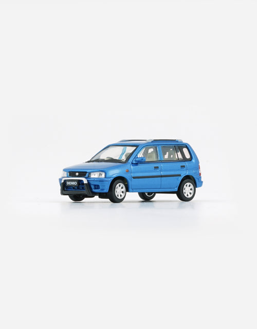 Load image into Gallery viewer, BMC 1/64 Mazda 1994 Demio (Metro) - Blue (RHD) Model with figures

