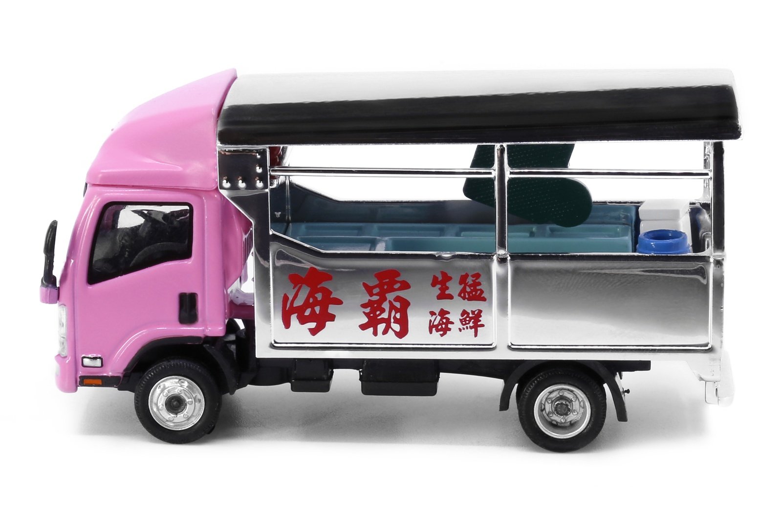 Tiny City 101 Die-cast Car ISUZU N Series Aquatic Products Truck Electroplating