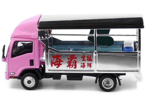 Load image into Gallery viewer, Tiny City 101 Die-cast Car ISUZU N Series Aquatic Products Truck Electroplating
