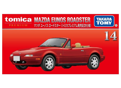 Load image into Gallery viewer, Takara Tomy Tomica Premium Diecast Model Car - No.14 Mazda Eunos Roadster (1st)
