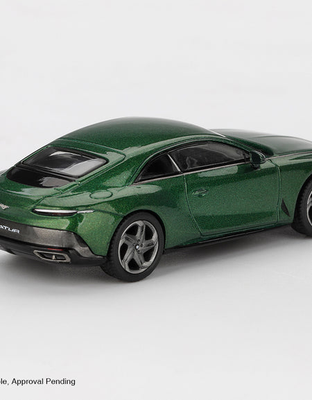 MINI GT #1161 1/64 Bentley Batur Scarab Green Diecast Model Car