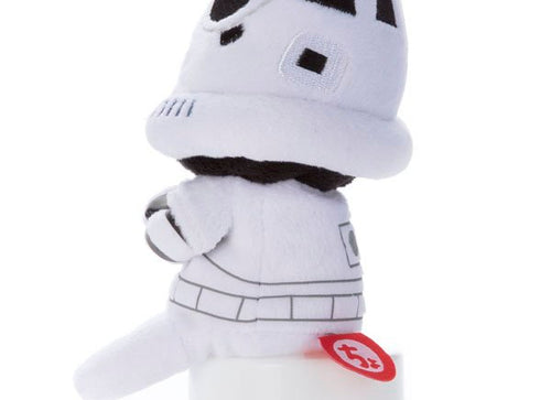 Load image into Gallery viewer, Disney Takara Tomy 10cm tall Chokkori Star Wars Stormtrooper Mini Soft Plush
