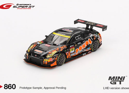 Load image into Gallery viewer, Mini GT #860 Nissan GT-R NISMO GT3  #10 "PONOS GAINER GT-R" GAINER
