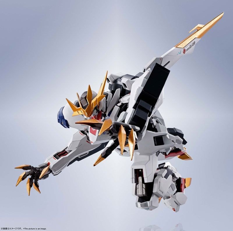 Bandai  METAL ROBOT Spirits Mobile Sut Gundam Barbatos Lupus Rex Figure