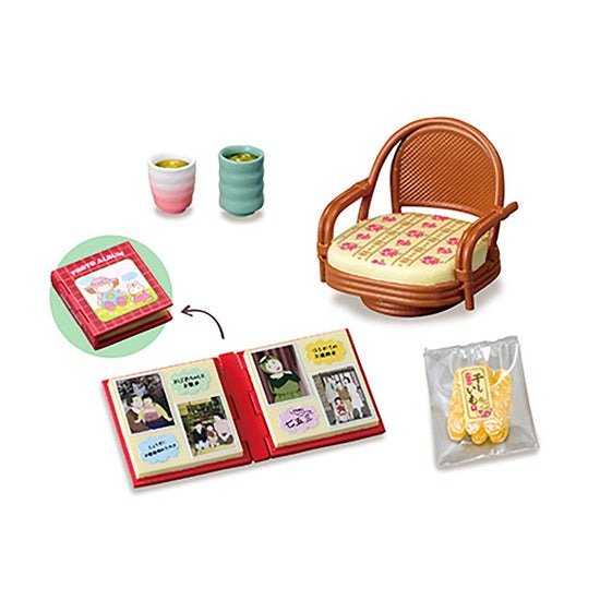 Re-Ment Petit Sample Parents' House Childhood Home Complete Set Box of 8
