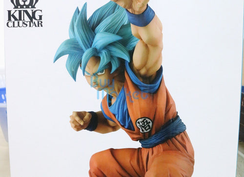 Load image into Gallery viewer, Banpresto DragonBall King Clustar Super Saiyan God Super Goku Big Size Figure

