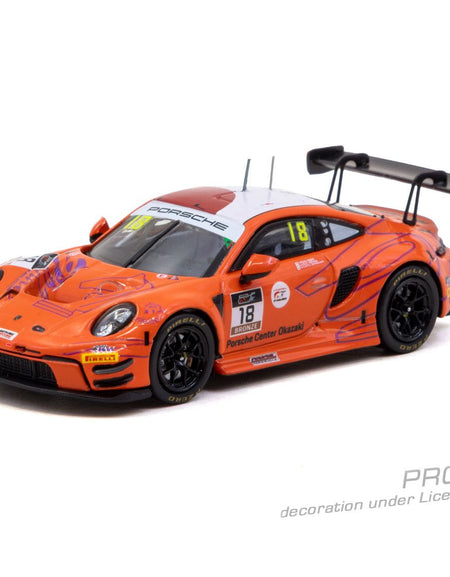 (Pre-order) Tarmac Works 1/64 Porsche 911 GT3 R Suzuka 1000km GT Challenge 2025