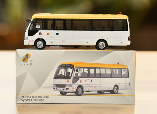 Load image into Gallery viewer, Tiny City FSD19 1/76 Die-cast Model Car - Toyota Coaster B59 HKFSD (F892)
