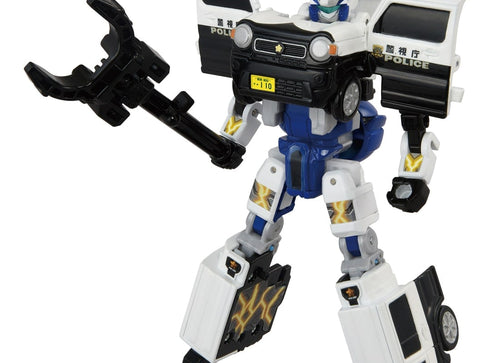 Load image into Gallery viewer, Takara Tomy Tomica Job Braver TJB10 Police Braver Suzuki Hustler Mini Patrol Car
