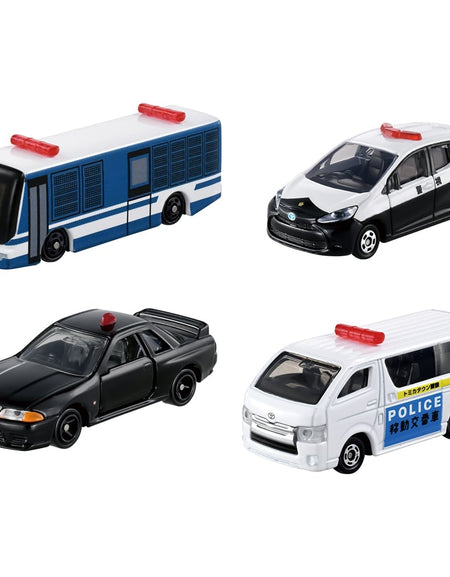 Takara Tomy TOMICA Patrol the town! TOMICA Police Vehicle Set Diecast Model Car