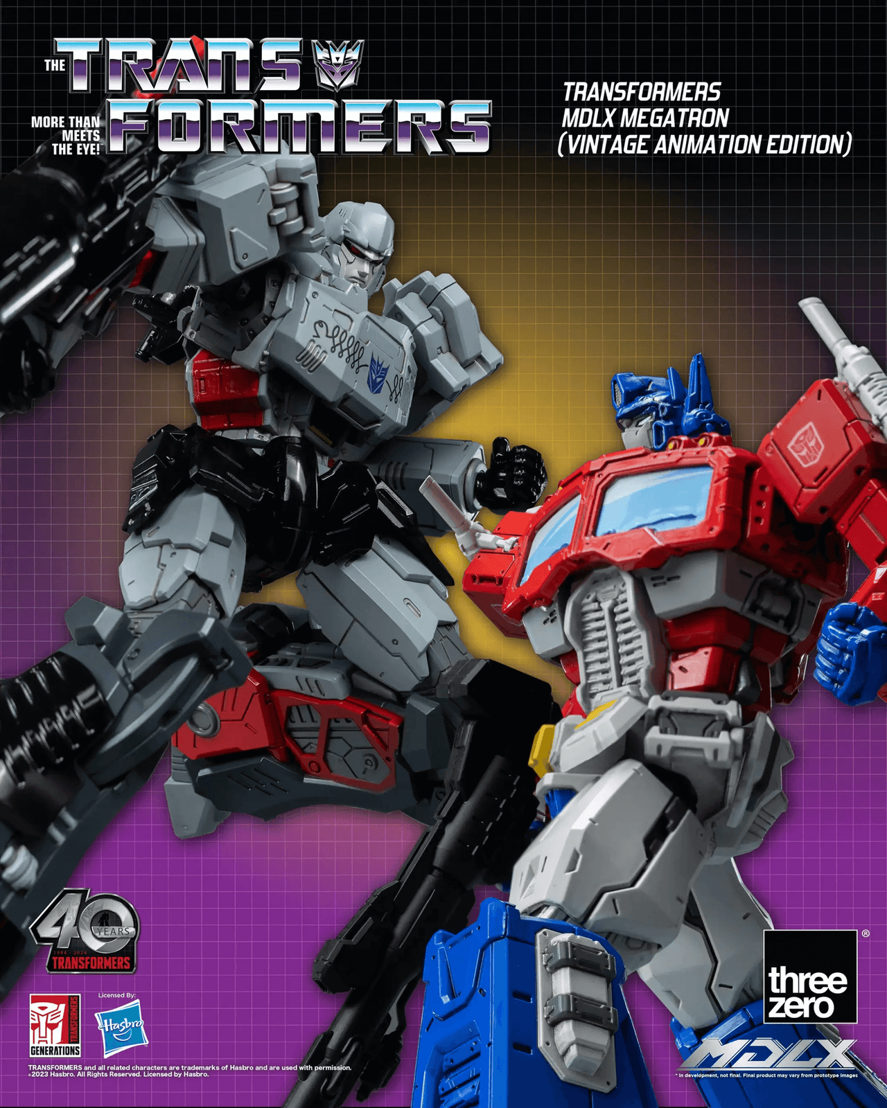 Threezero MDLX Transformers MDLX Megatron  (Vintage Animation Ed.)