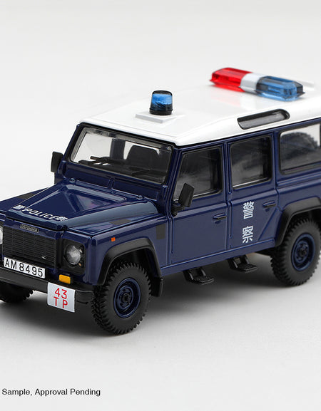(Pre-order) Mini GT #1313 Land Rover Defender 110 Royal HK Police Tai Po Distrit
