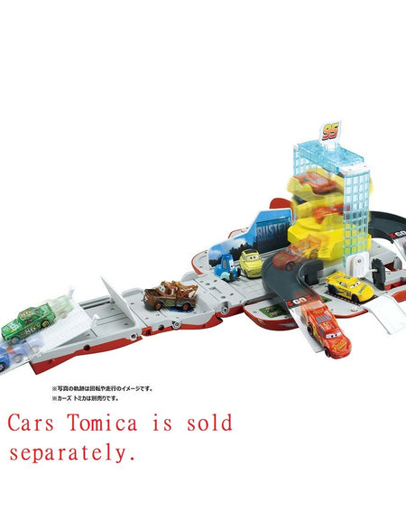 Takara Tomy Tomica Disney Pixar Cars Transform Tornado Shooter McQueen Play Set