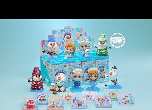 Load image into Gallery viewer, Hot Toys Cosbi Bobble-Head Collection Disney Snow Princess 8 Figure Set Series 2
