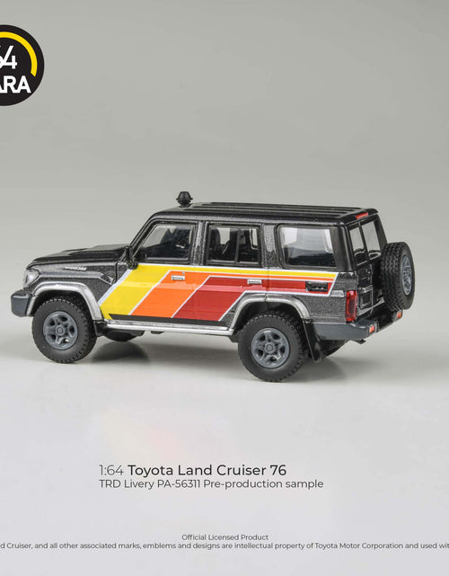 Load image into Gallery viewer, PARA64 1/64 2014 Toyota Land Cruiser LC 76 TRD Livery Model Car
