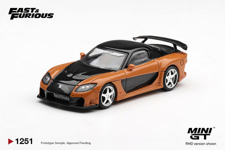 (Pre-order) Mini GT #1251 Mazda RX-7 VeilSide Fortune The Fast and the Furious