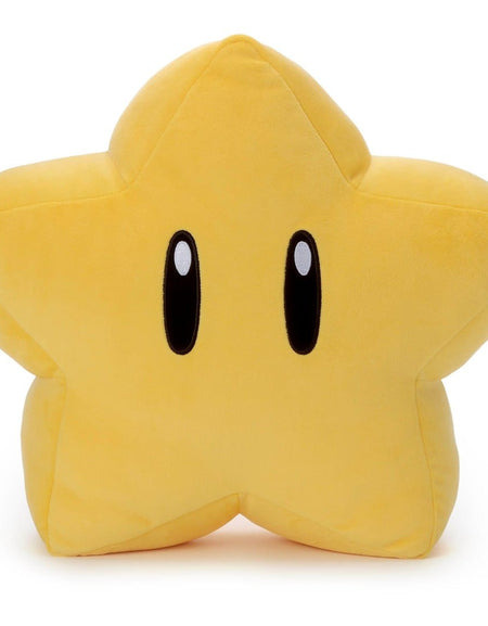 Takara Tomy Mario Soft Plush Toy - Mocchi Game Style Super Star