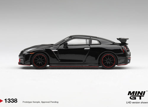 Load image into Gallery viewer, (Pre-order) Mini GT #1338 Nissan GT-R R35 Nismo Black LHD Diecast Model Car
