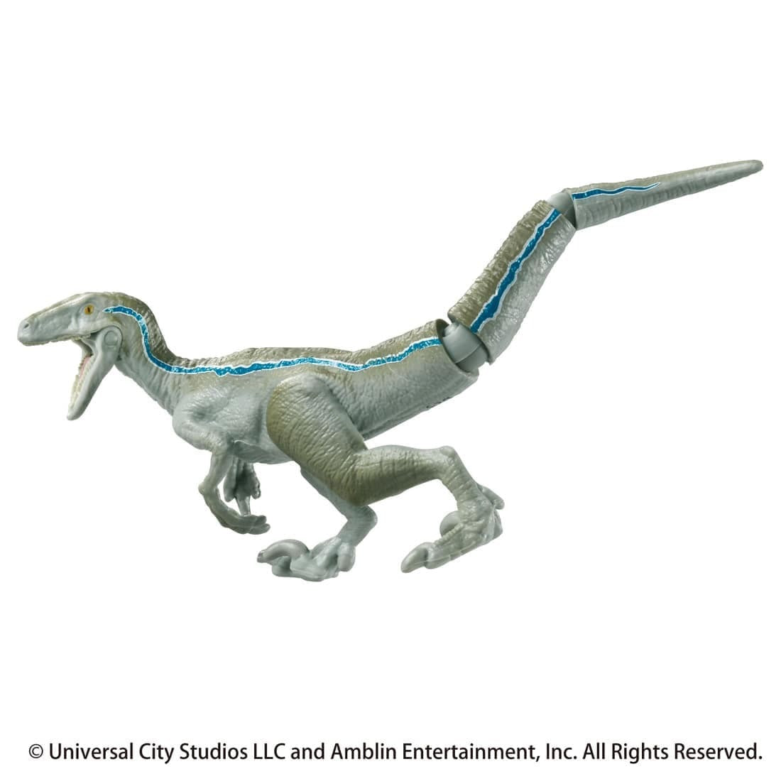 Takara Tomy ANIA Animal Jurassic World Blue Action Figure with Battle Card