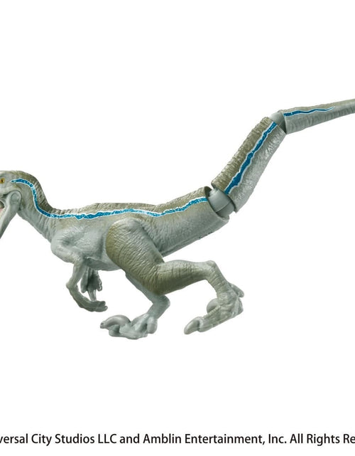 Load image into Gallery viewer, Takara Tomy ANIA Animal Jurassic World Blue Action Figure with Battle Card
