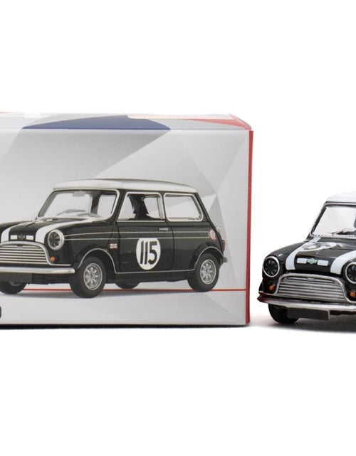 Load image into Gallery viewer, Tiny City Die-cast Model Car - 1/50 Mini Cooper Black (115)

