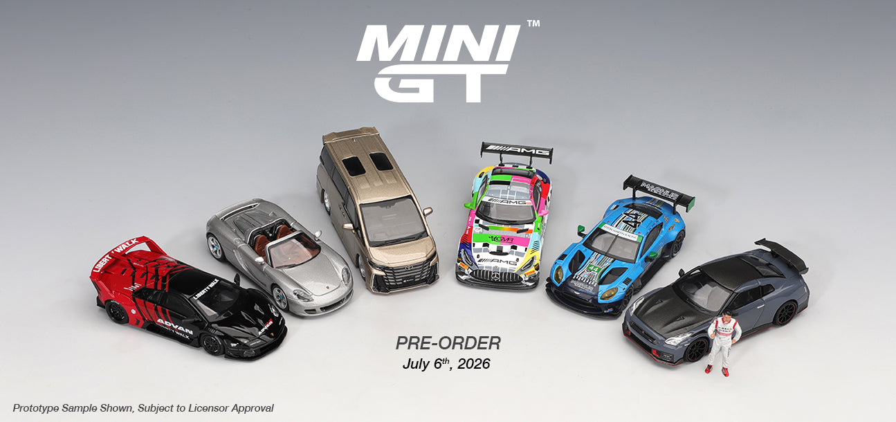 (Pre-order)Mini GT #1337 Lamborghini LB-Silhouette WORKS MURCIELAGO GT Advan RHD