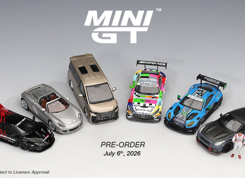 Load image into Gallery viewer, (Pre-order) Mini GT 1/64 #1236 Porsche Carrera GT GT Silver LHD
