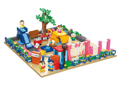 Load image into Gallery viewer, Qman Keeppley Building Blocks #K20616 - Crayon Shinchan Park (Crayon Shin-chan)
