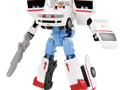 Load image into Gallery viewer, Takara Tomy Tomica Joblabor JB03 Mediblabor Toyota Himedic Ambulance
