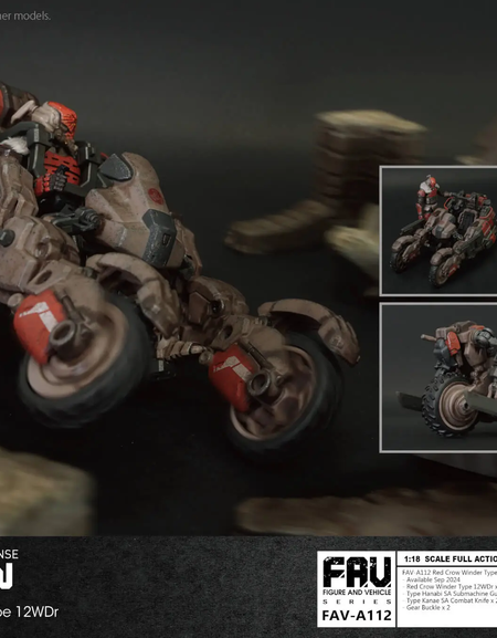 TOYS ALLIANCE x Acid Rain FAV-A112 Red Crow Winder Type 12WDr